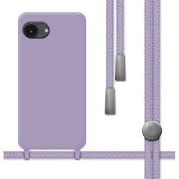 Funda Silicona Líquida con Cordón para iPhone 17e (6.1)...