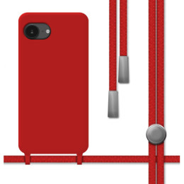 Funda Silicona Líquida con Cordón para iPhone 17e (6.1)...