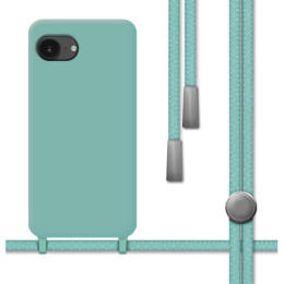 Funda Silicona Líquida con Cordón para iPhone 17e (6.1)...