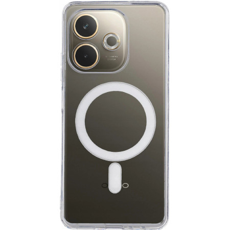 Funda transparente para Oppo A5 Pro 5G compatible con MagSafe