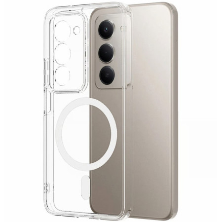 Funda transparente para Xiaomi Redmi 15 4G / 5G compatible con MagSafe