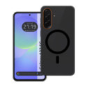 Carcasa dura mate para Samsung Galaxy A37 5G compatible con MagSafe color Negra