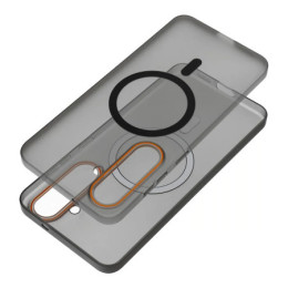 Carcasa dura mate para Xiaomi Redmi Note 15 5G compatible con MagSafe color Negra 2