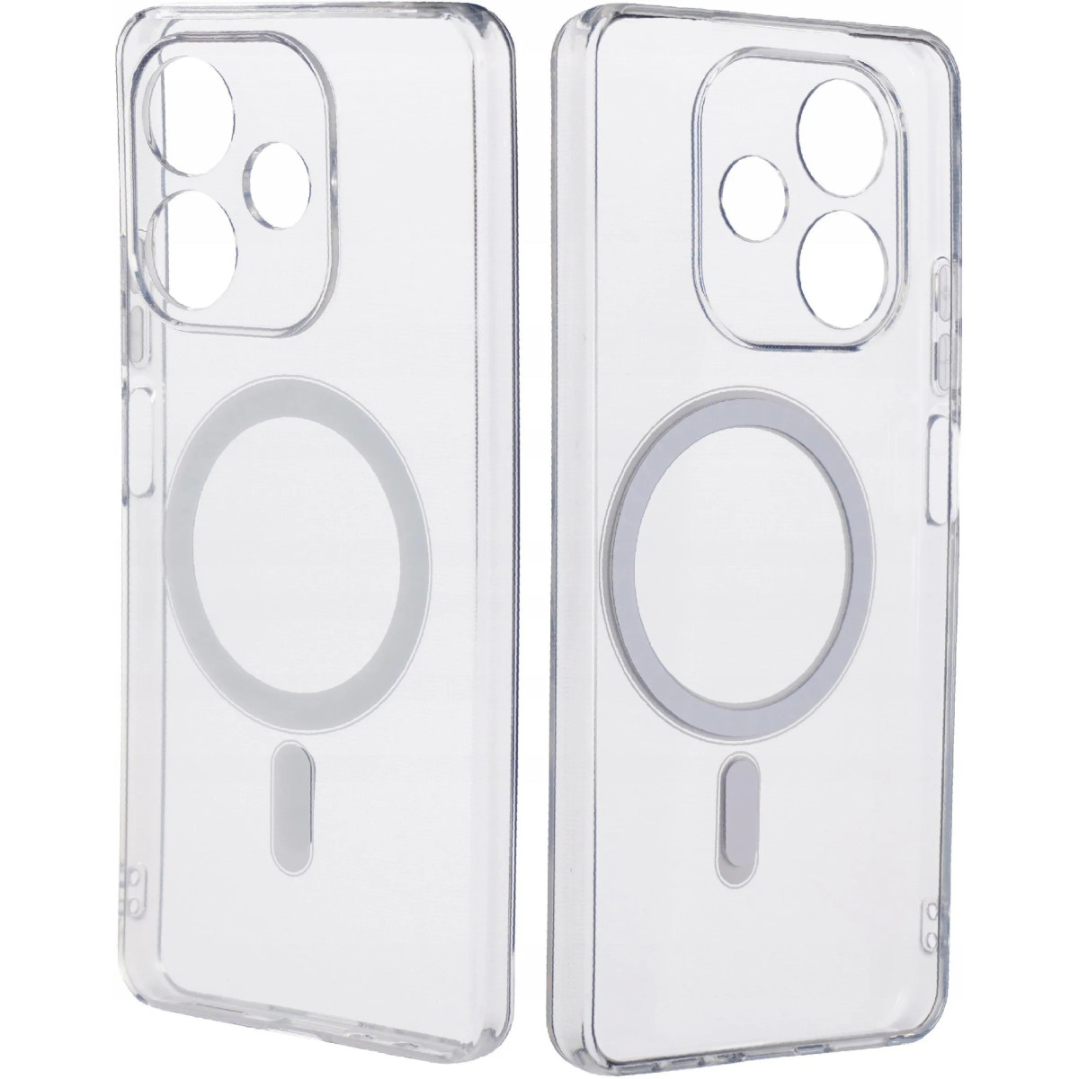 Funda transparente para Oppo A5 Pro 5G compatible con MagSafe