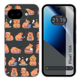 Funda Silicona Transparente para Google Pixel 10a 5G...