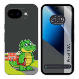 Funda Silicona Transparente para Google Pixel 10a 5G...