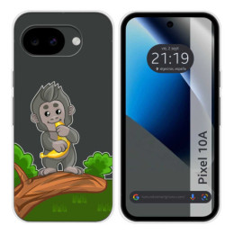 Funda Silicona Transparente para Google Pixel 10a 5G...