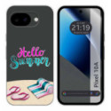 Funda Silicona Transparente para Google Pixel 10a 5G diseño Summer Dibujos
