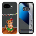 Funda Silicona Transparente para Google Pixel 10a 5G diseño Suricata Dibujos