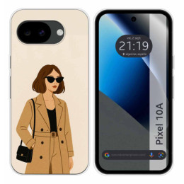 Funda Silicona para Google Pixel 10a 5G diseño Mujer 01...