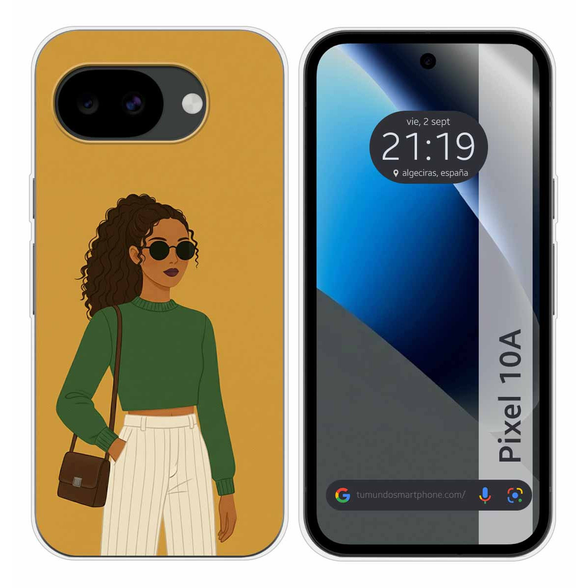 Funda Silicona para Google Pixel 10a 5G diseño...