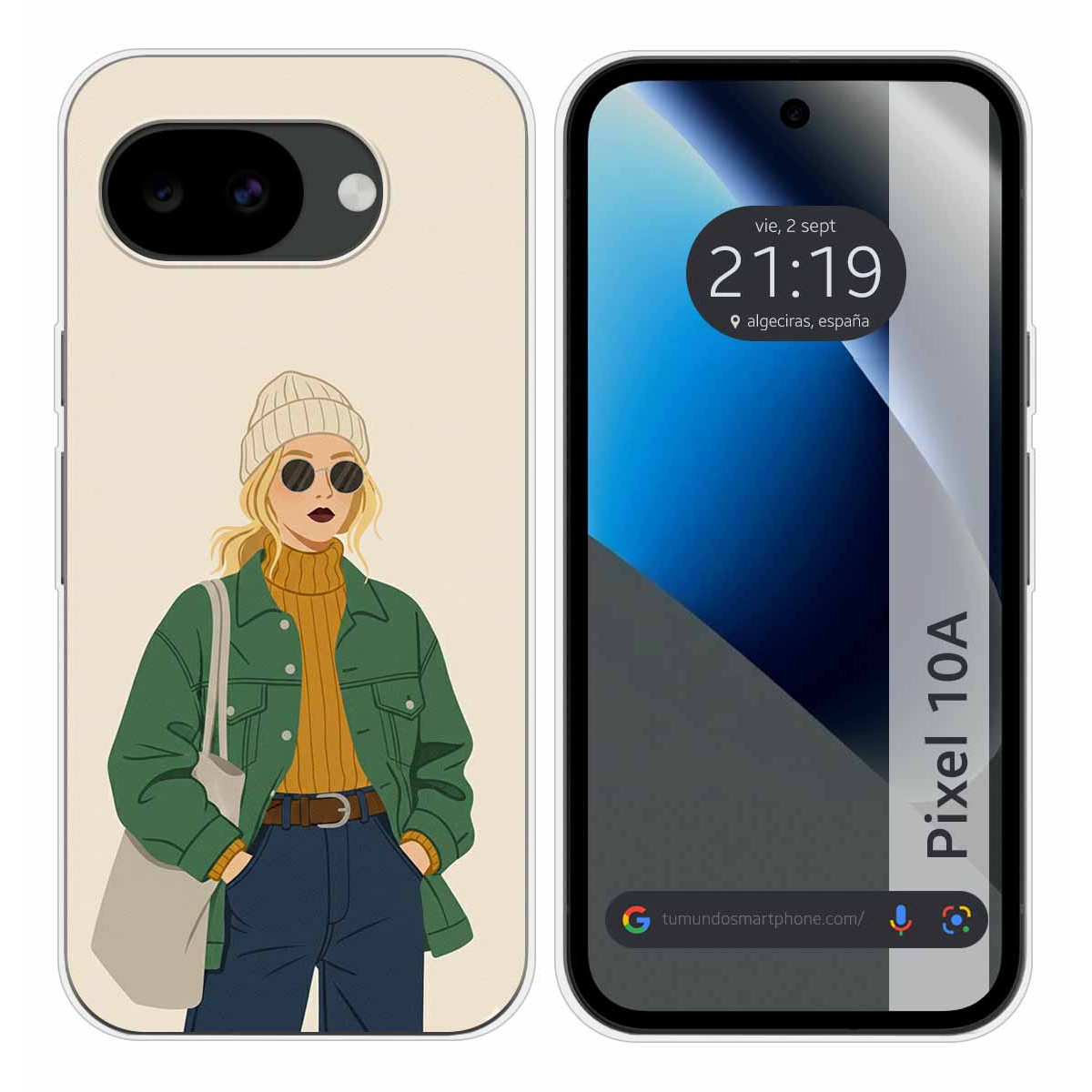 Funda Silicona para Google Pixel 10a 5G diseño...