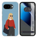 Funda Silicona para Google Pixel 10a 5G diseño Mujer 04 Dibujos