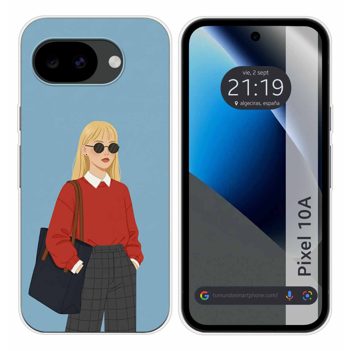Funda Silicona para Google Pixel 10a 5G diseño...