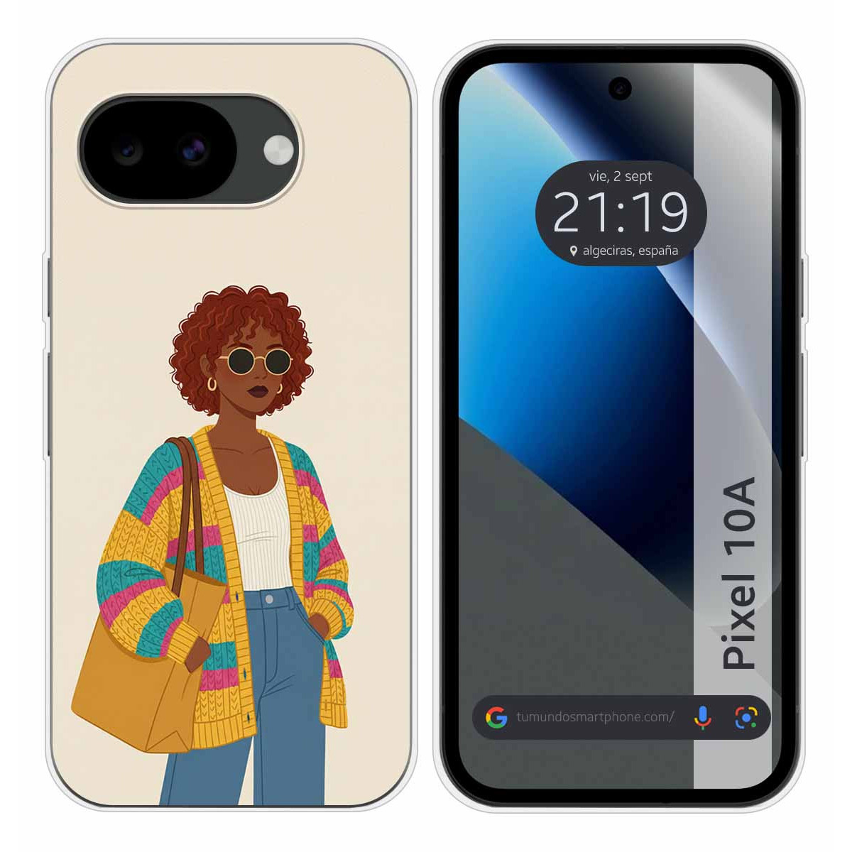 Funda Silicona para Google Pixel 10a 5G diseño...