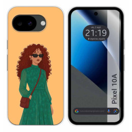 Funda Silicona para Google Pixel 10a 5G diseño Mujer 06...