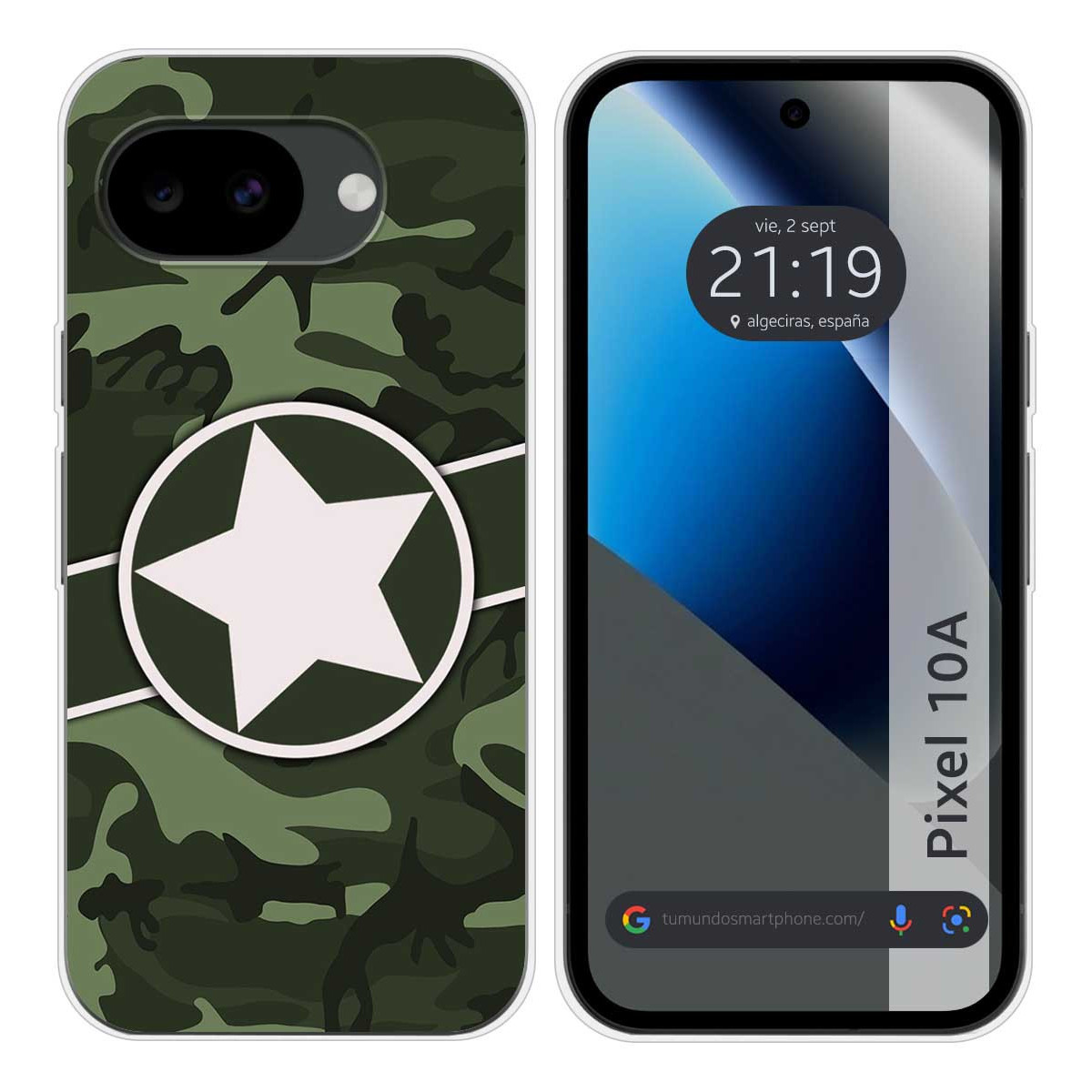 Funda Silicona para Google Pixel 10a 5G diseño...