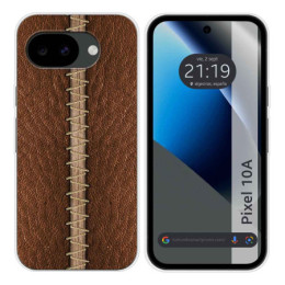 Funda Silicona para Google Pixel 10a 5G diseño Cuero 01...