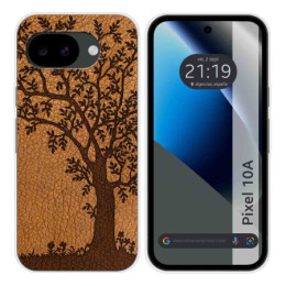 Funda Silicona para Google Pixel 10a 5G diseño Cuero 03...
