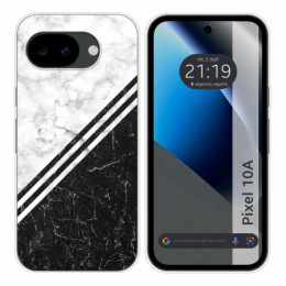 Funda Silicona para Google Pixel 10a 5G diseño Mármol 01...