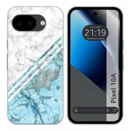 Funda Silicona para Google Pixel 10a 5G diseño Mármol 02...