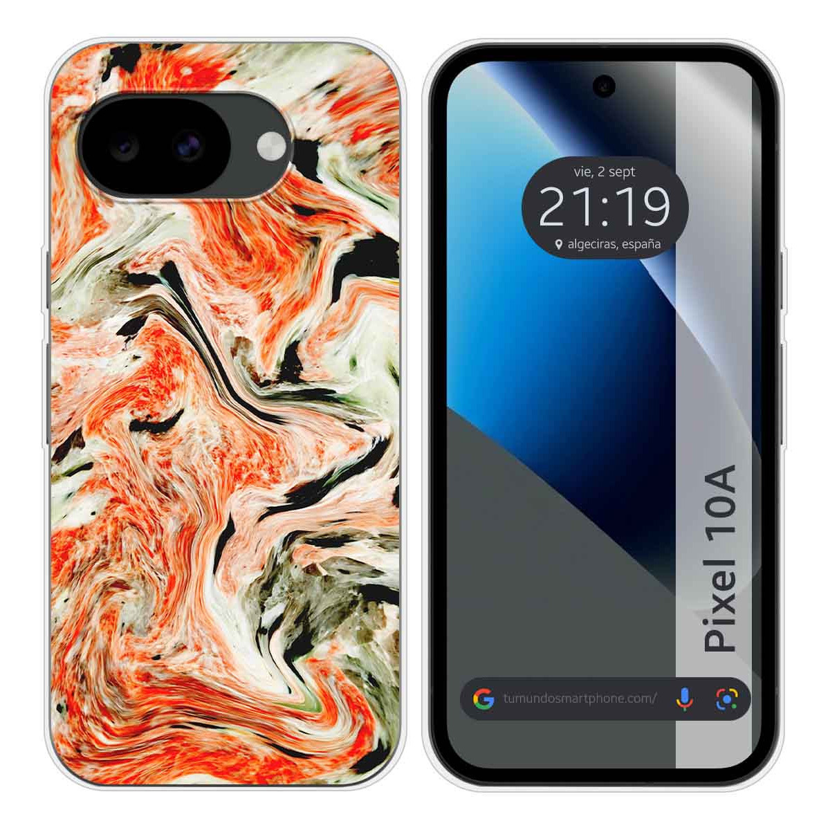 Funda Silicona para Google Pixel 10a 5G diseño...