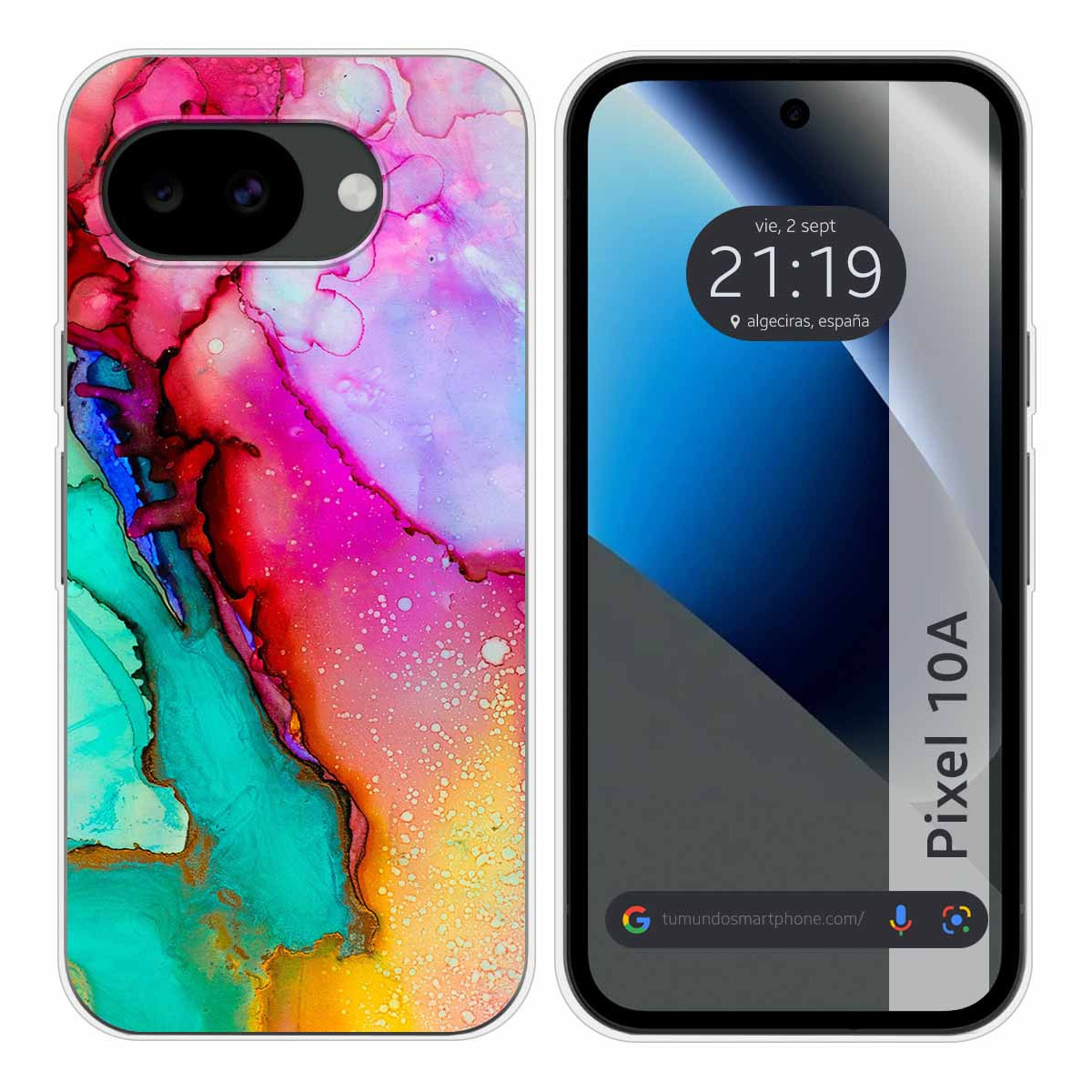 Funda Silicona para Google Pixel 10a 5G diseño...