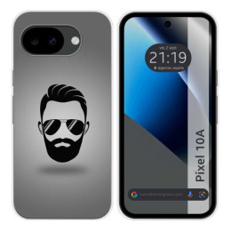 Funda Silicona para Google Pixel 10a 5G diseño Barba Dibujos