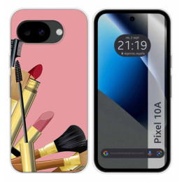 Funda Silicona para Google Pixel 10a 5G diseño Brochas...