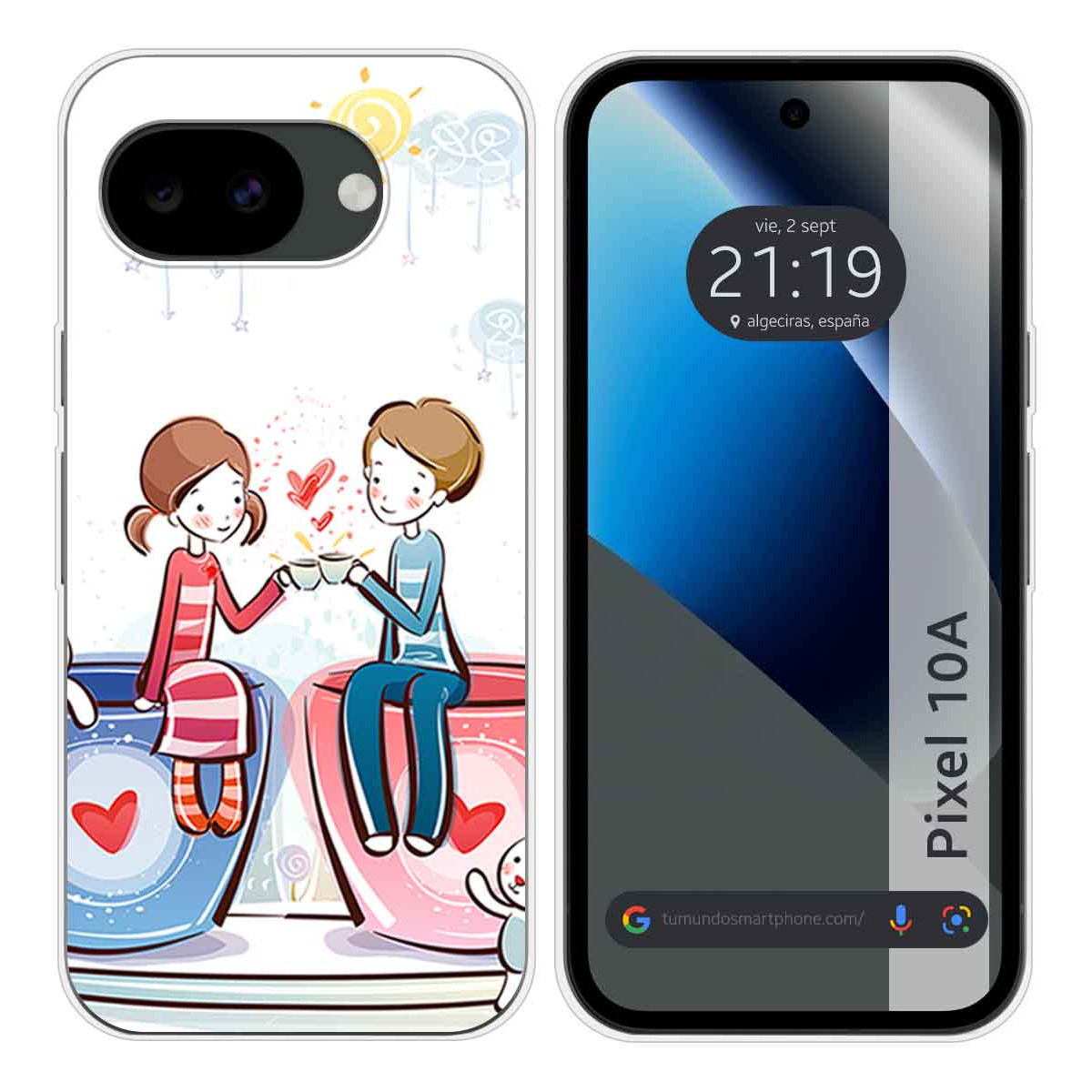 Funda Silicona para Google Pixel 10a 5G diseño...