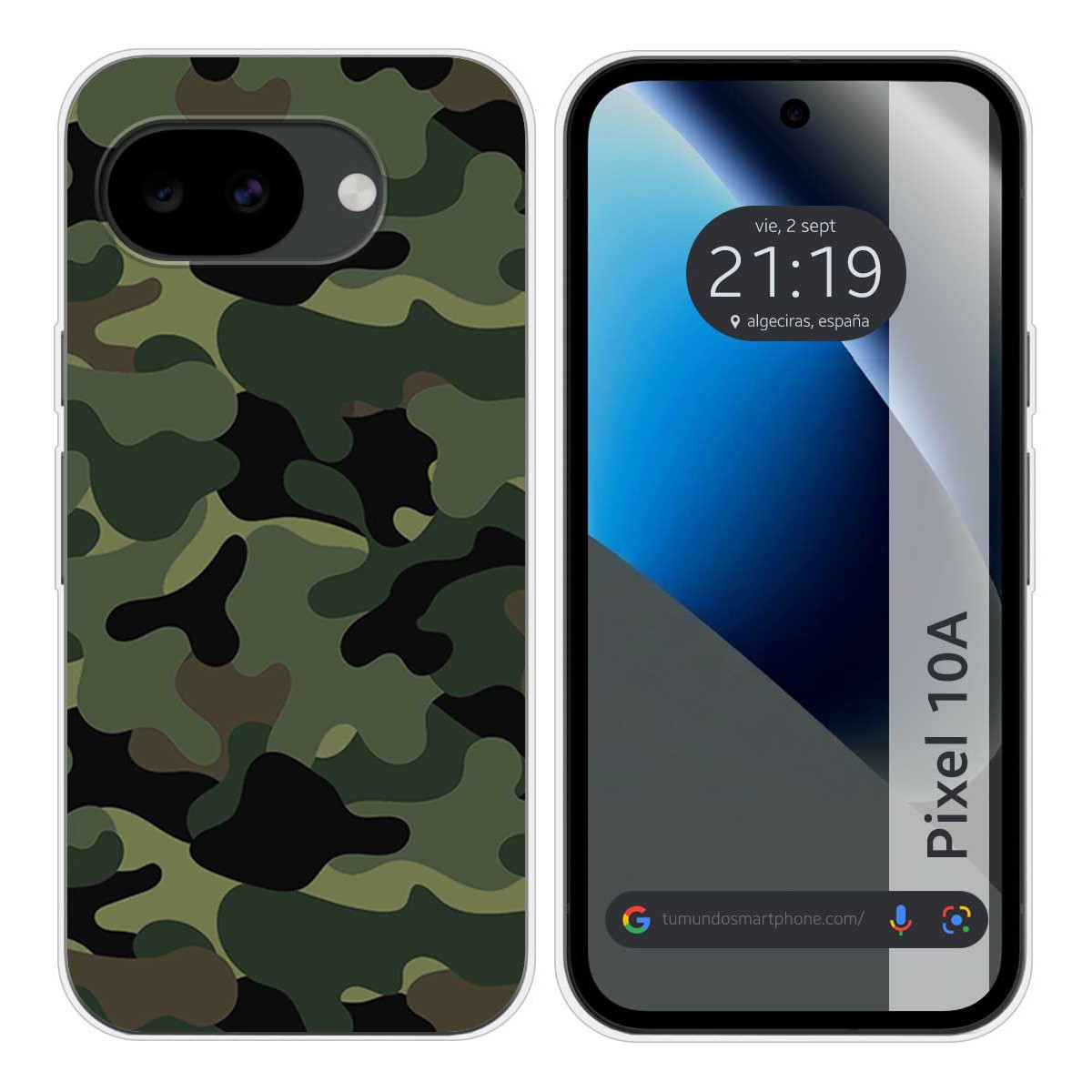 Funda Silicona para Google Pixel 10a 5G diseño...