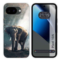 Funda Silicona para Google Pixel 10a 5G diseño Elefante...