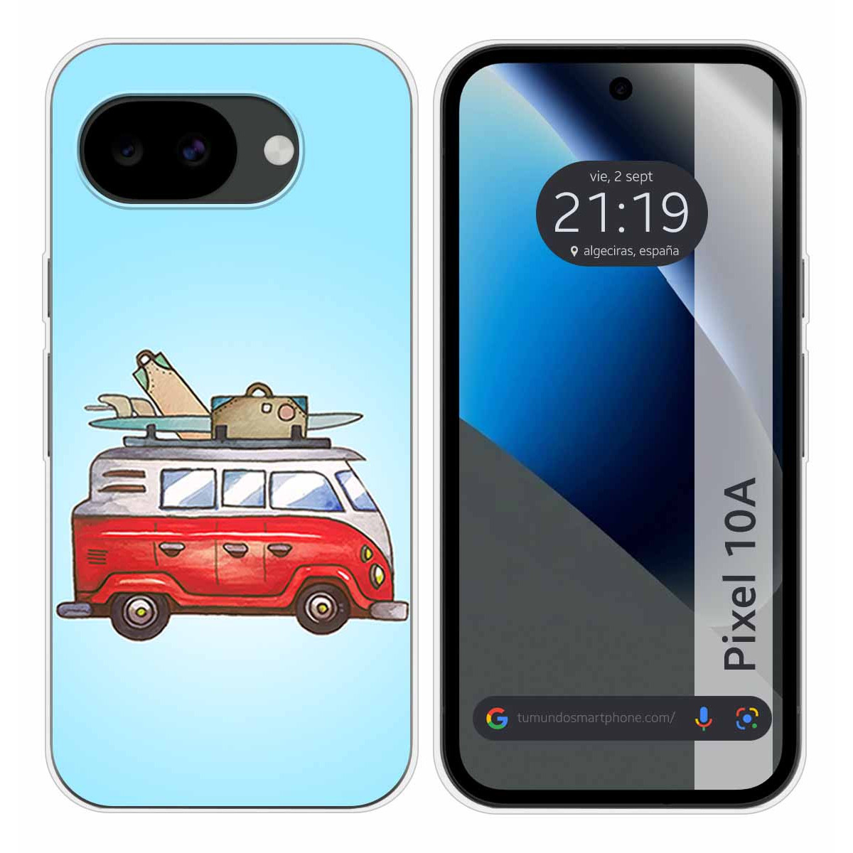 Funda Silicona para Google Pixel 10a 5G diseño...