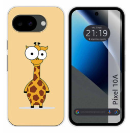 Funda Silicona para Google Pixel 10a 5G diseño Jirafa...
