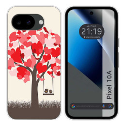 Funda Silicona para Google Pixel 10a 5G diseño Pajaritos...