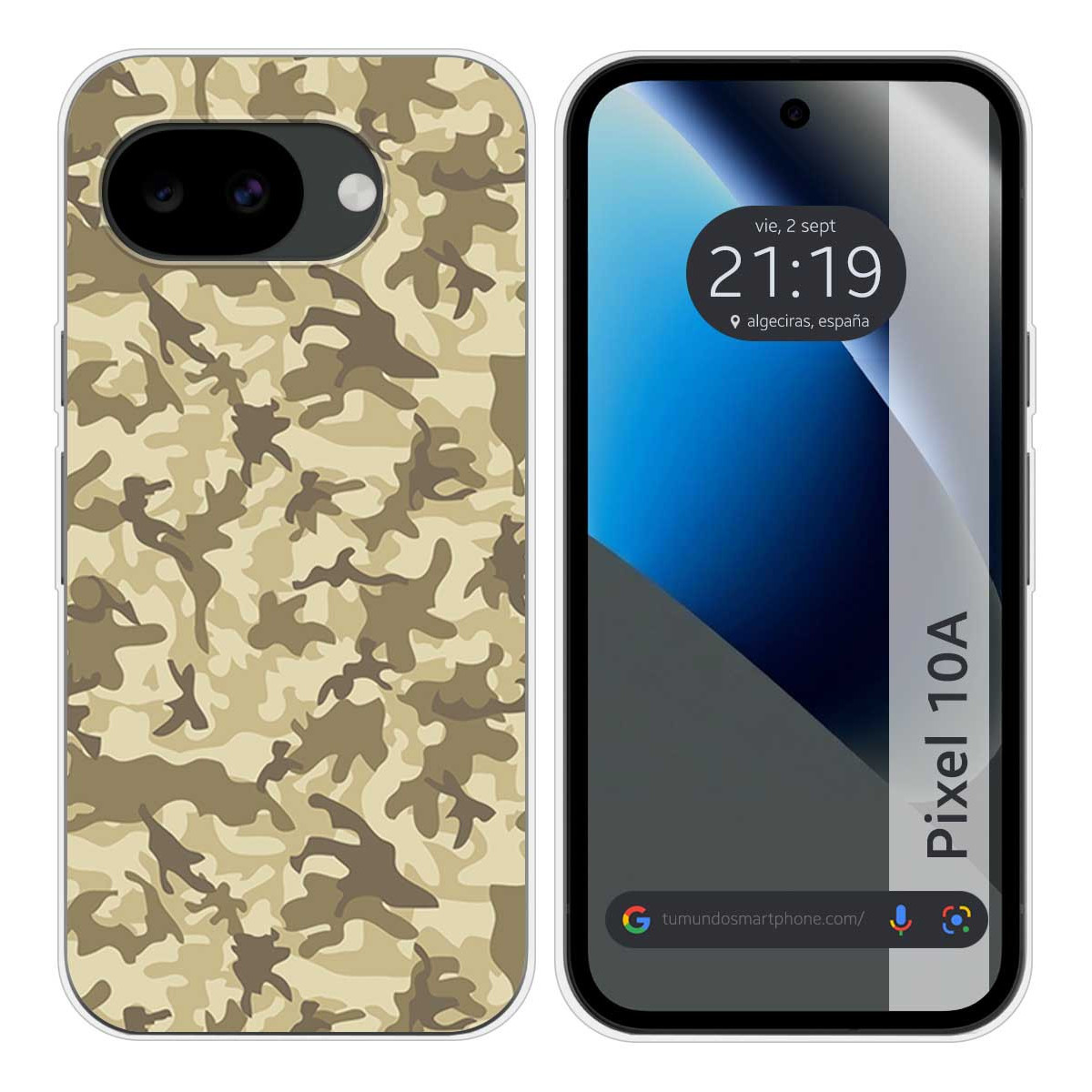 Funda Silicona para Google Pixel 10a 5G diseño...