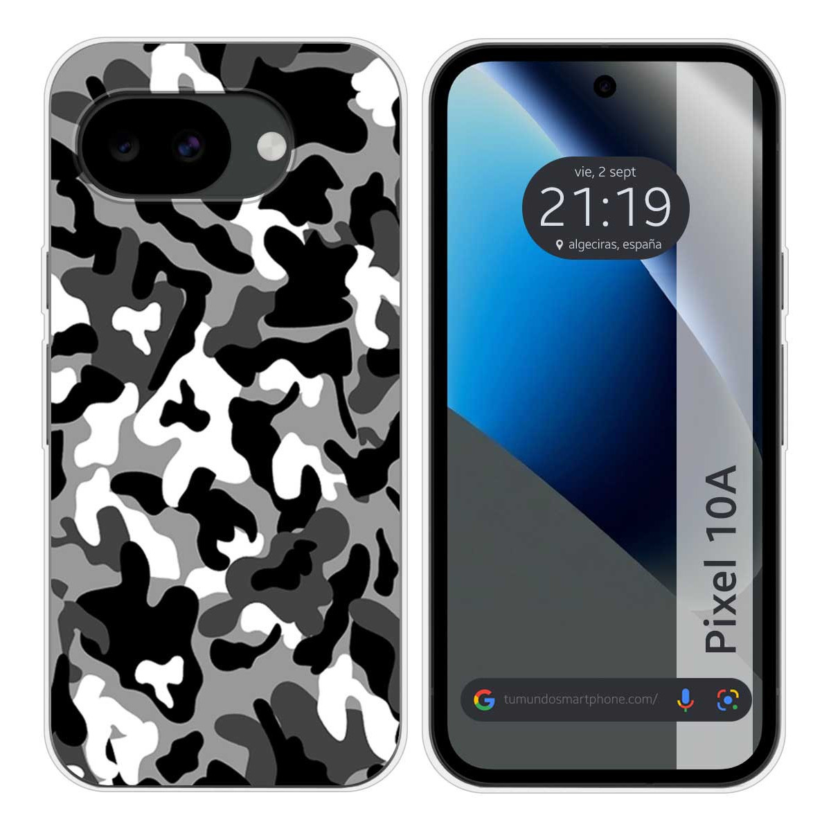 Funda Silicona para Google Pixel 10a 5G diseño...