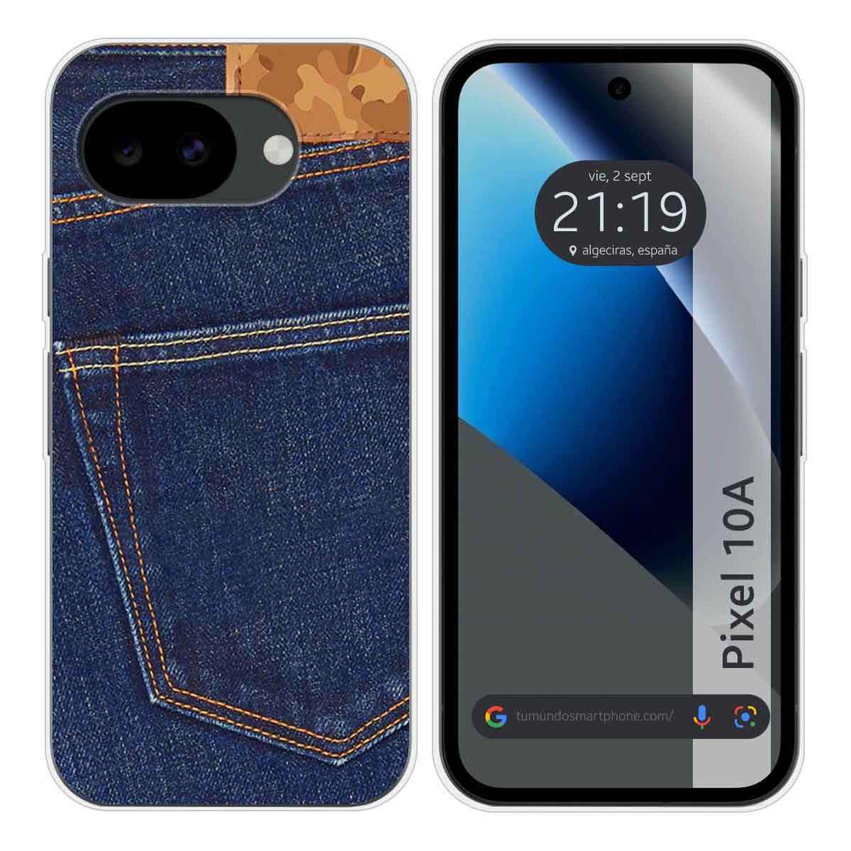 Funda Silicona para Google Pixel 10a 5G diseño...