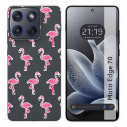 Funda Silicona Transparente para Motorola Edge 70 5G...