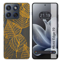 Funda Silicona Transparente para Motorola Edge 70 5G...