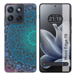 Funda Silicona Transparente para Motorola Edge 70 5G...