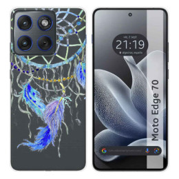 Funda Silicona Transparente para Motorola Edge 70 5G...