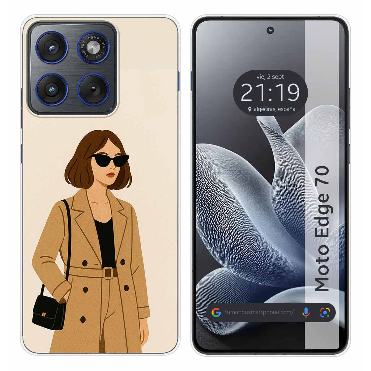 Funda Silicona para Motorola Edge 70 5G diseño...