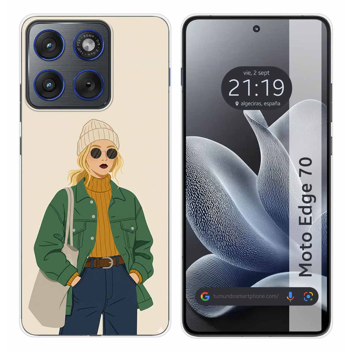 Funda Silicona para Motorola Edge 70 5G diseño...
