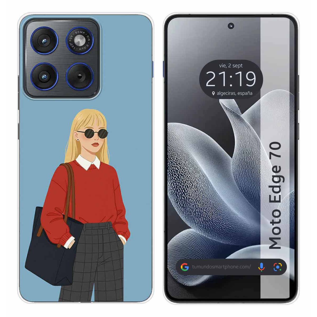 Funda Silicona para Motorola Edge 70 5G diseño...