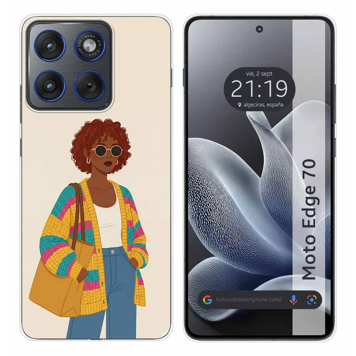 Funda Silicona para Motorola Edge 70 5G diseño...
