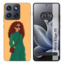 Funda Silicona para Motorola Edge 70 5G diseño Mujer 06 Dibujos