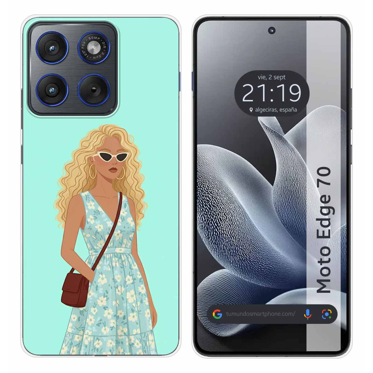 Funda Silicona para Motorola Edge 70 5G diseño...