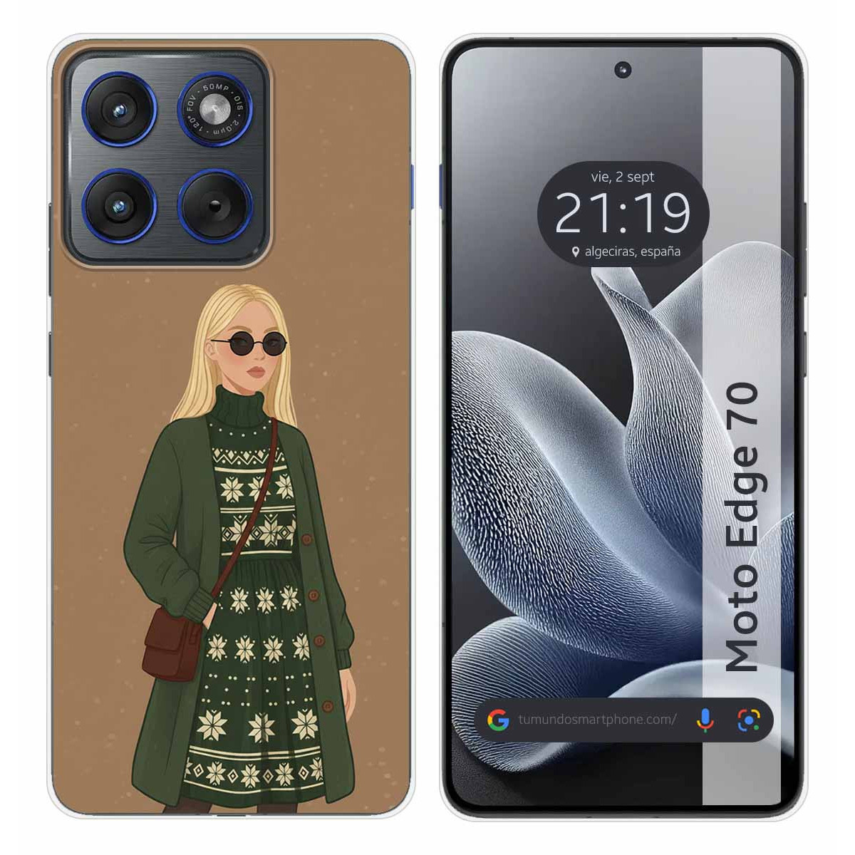 Funda Silicona para Motorola Edge 70 5G diseño...