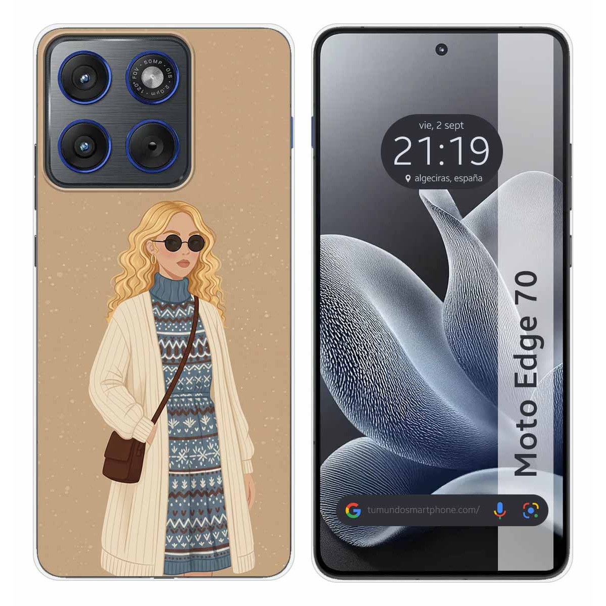 Funda Silicona para Motorola Edge 70 5G diseño...